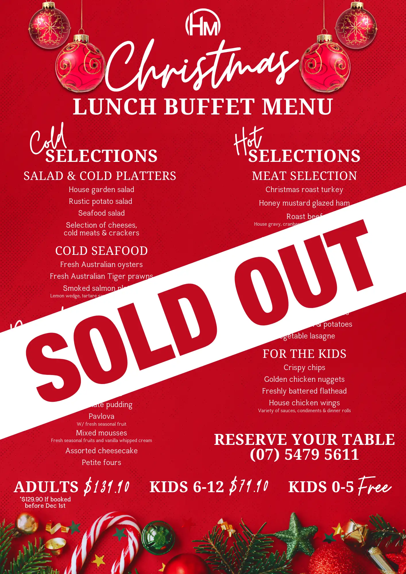 Christmas Lunch Buffet
