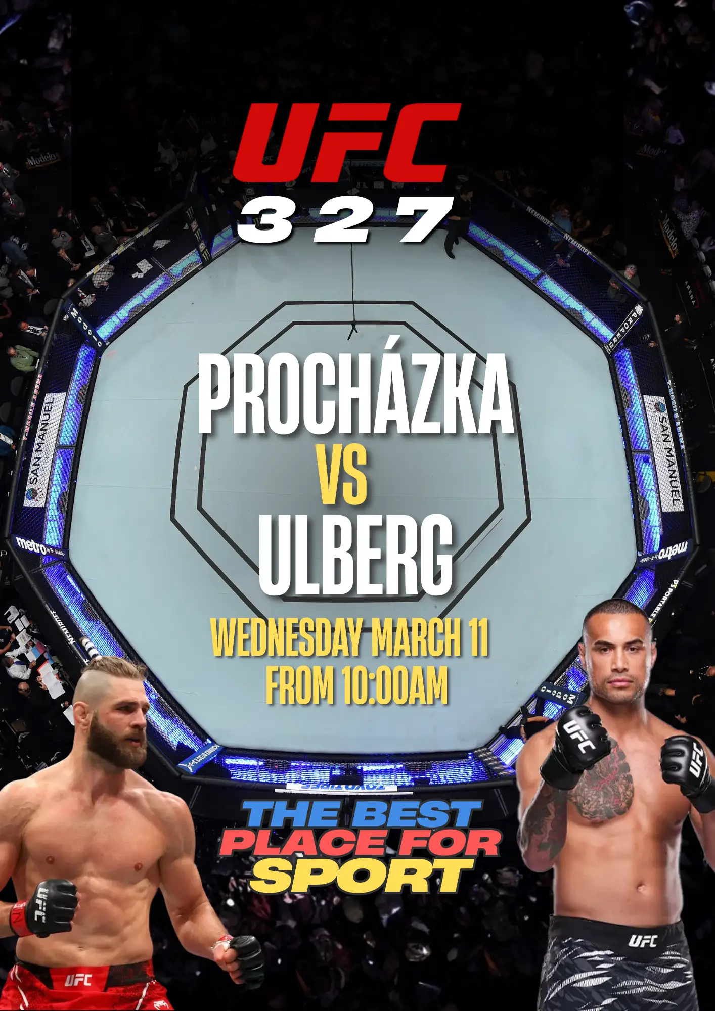 UFC 327 – Prochazka vs Ulberg Fight